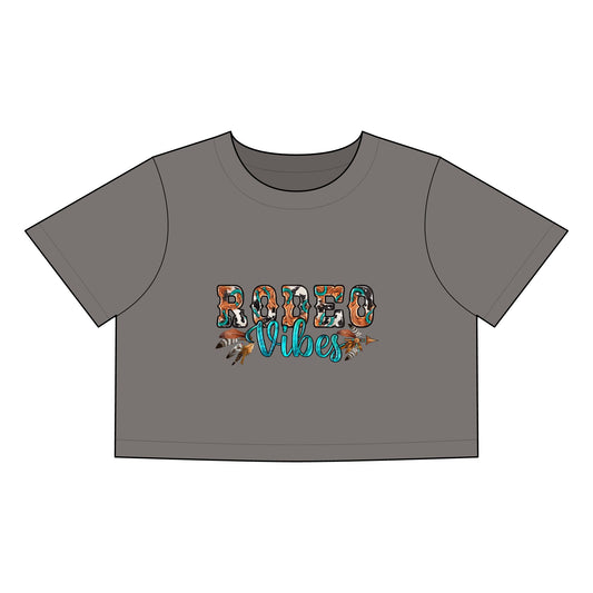 Rodeo Vibes Crop Tee